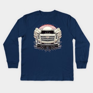 Cadillac Escalade Kids Long Sleeve T-Shirt